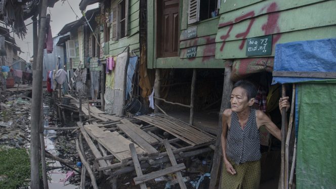 Una favela nelle Filippine